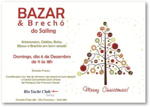 Nosso tradicional Bazar de Natal já tem data marcada para acontecer!