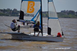 Martine e Kahena – Campeãs Sul-americanas de 49erFX