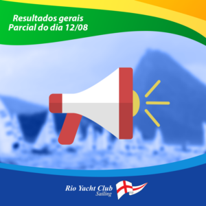 Resultados gerais Rio 2016 – Parcial dia 12/08