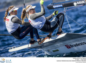 Martine e Kahena vencem o Midwinters de 49er FX em Miami