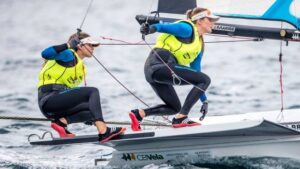 Martine e Kahena conquistam primeira vitória na raia olímpica