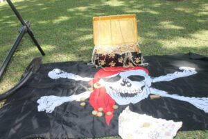 Fotos do Dia das Crianças com caça ao tesouro