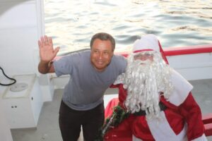 Fotos da Chegada do Papai Noel no Sailing 2018