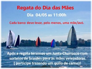 Convite – Regata comemorativa pelo Dia das Mães
