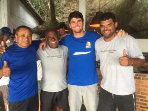 Pizza da comemoração do Ouro de Marco no Pan-Americano